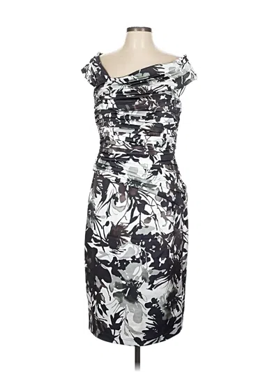 Pre-owned Tadashi Cocktail Dress In Gray