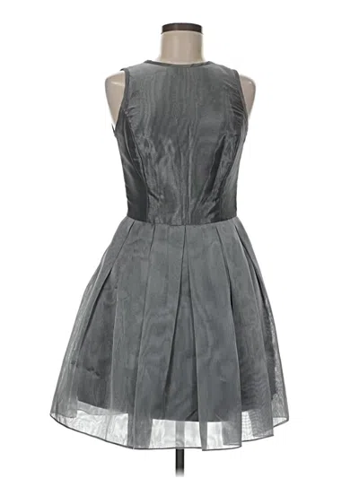 Pre-owned Tadashi Cocktail Dress In Gray