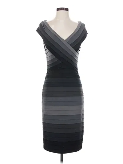 Pre-owned Tadashi Cocktail Dress In Gray