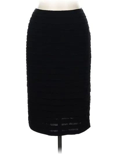 Pre-owned Tadashi Formal Skirt In Black