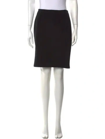 Pre-owned Tadashi Knee-length Skirt In Black