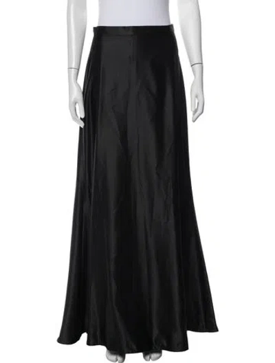 Pre-owned Tadashi Long Skirt W/ Tags In Black