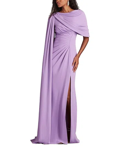 TADASHI SHOJI ACADIA SHAWL DRAPED GOWN
