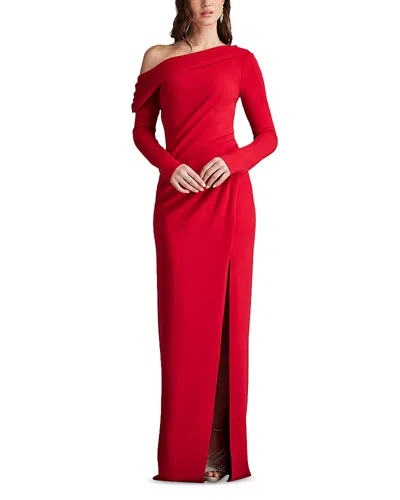 TADASHI SHOJI ARISON PLEATED DRAPED GOWN