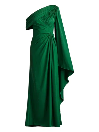 TADASHI SHOJI CAPE SLEEVE GOWN