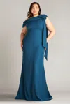 Tadashi Shoji Cassia Bow In Blue