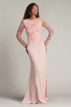 Tadashi Shoji Chu16206lxy Adobe Blush 4 Sale In Multi