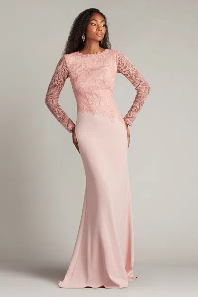 Tadashi Shoji Chu16206lxy Adobe Blush 4 Sale In Multi