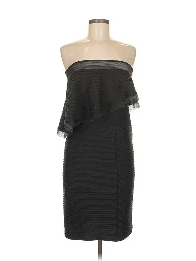 Pre-owned Tadashi Shoji Cocktail Dress In Black