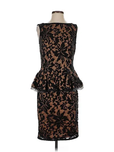 Pre-owned Tadashi Shoji Cocktail Dress In Black
