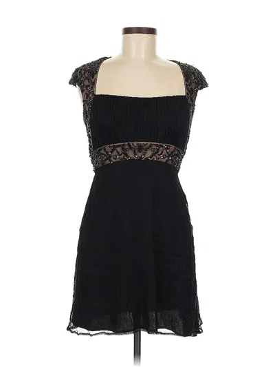 Pre-owned Tadashi Shoji Cocktail Dress In Black