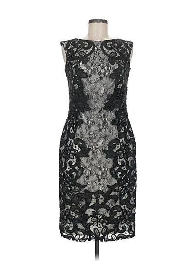 Pre-owned Tadashi Shoji Cocktail Dress In Black