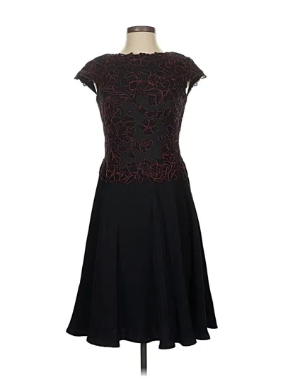Pre-owned Tadashi Shoji Cocktail Dress In Black