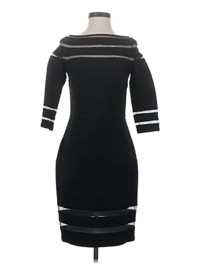 Pre-owned Tadashi Shoji Cocktail Dress In Black