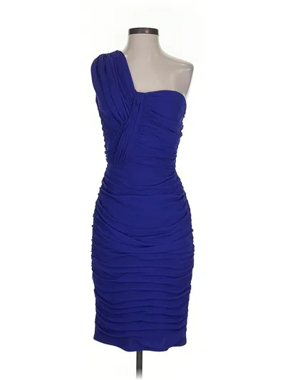 Pre-owned Tadashi Shoji Cocktail Dress In Blue