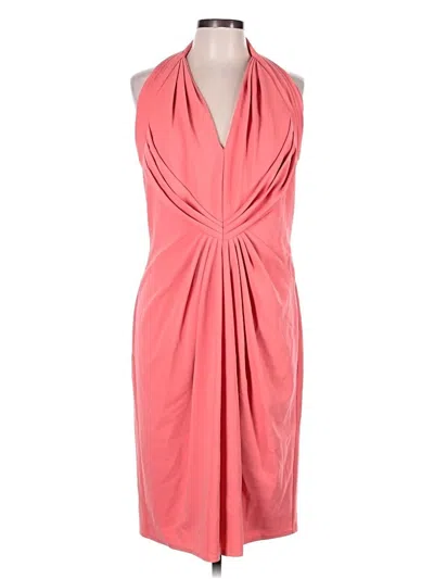 Pre-owned Tadashi Shoji Cocktail Dress In Pink