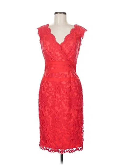 Pre-owned Tadashi Shoji Cocktail Dress In Red