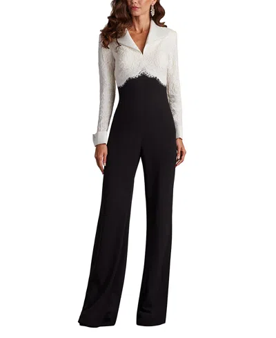 TADASHI SHOJI DEACON COLLAR JUMPSUIT