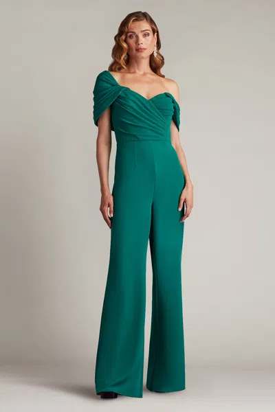 TADASHI SHOJI DREA DRAPED JUMPSUIT