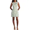 Tadashi Shoji Embroidered Lace Minidress