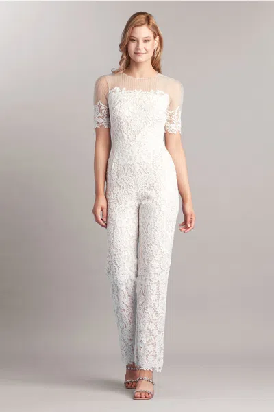 Tadashi Shoji Estelle Jumpsuit In White