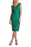 Tadashi Shoji Evonne Embroidered Dress