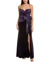 Tadashi Shoji Gown In Purple