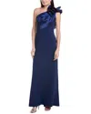 Tadashi Shoji Gown In Blue