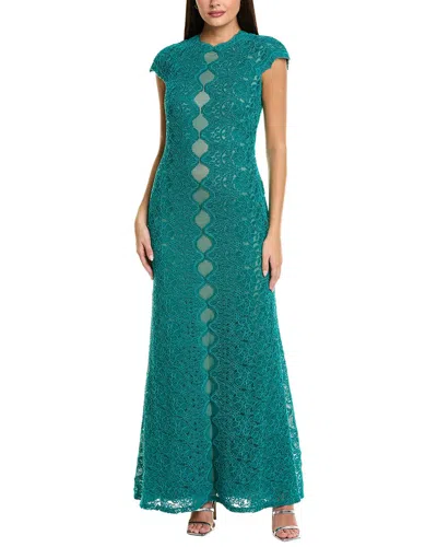Tadashi Shoji Gown In Green