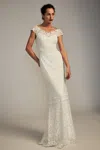 Tadashi Shoji Joelle Gown In White