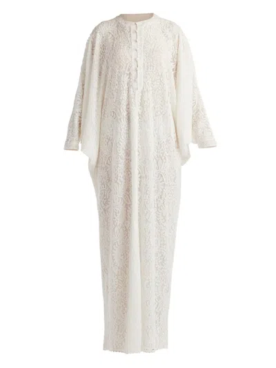 TADASHI SHOJI LACE DRAPED DRESS
