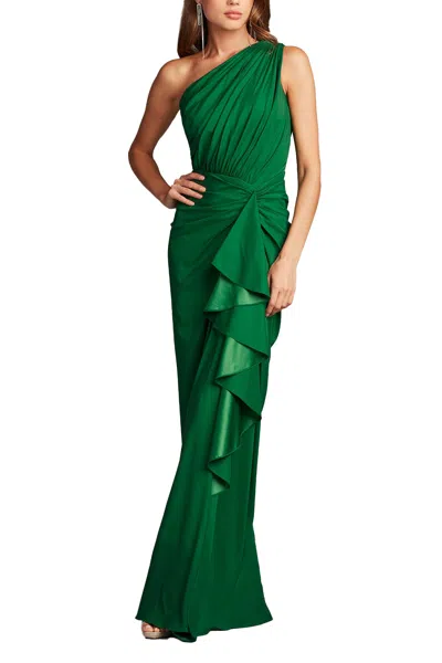 TADASHI SHOJI LENA WATERFALL DRAPE GOWN