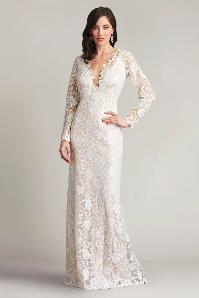 Tadashi Shoji Margery Gown In White