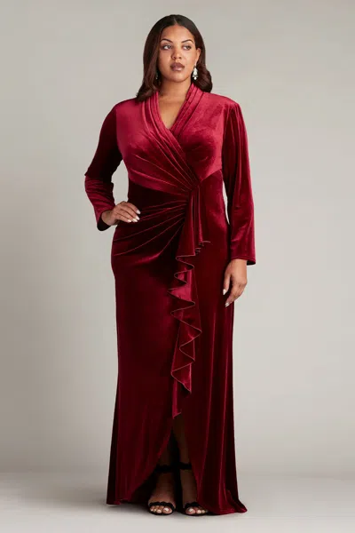 Tadashi Shoji Markum Long In Red