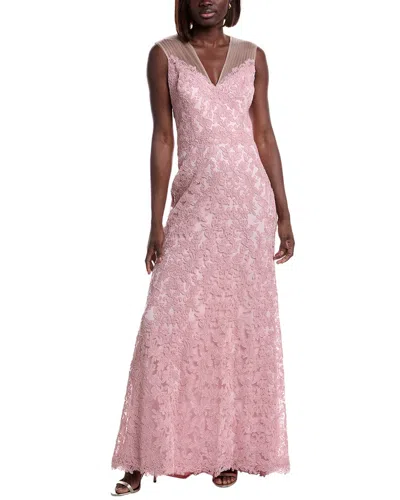 Tadashi Shoji Maxi Dress In Pink