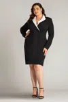 Tadashi Shoji Mckay Double In Black