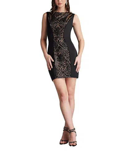 TADASHI SHOJI MEL SEQUIN PANEL MINI DRESS