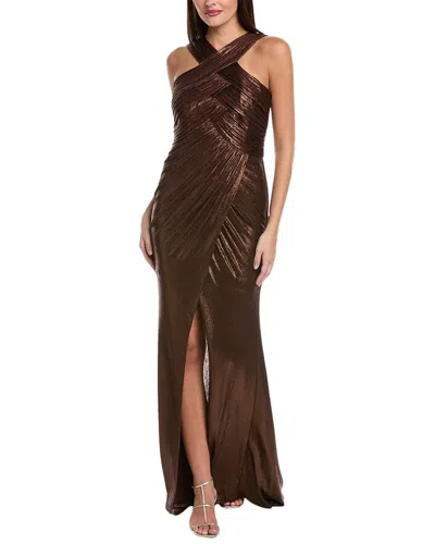 TADASHI SHOJI METALLIC GOWN