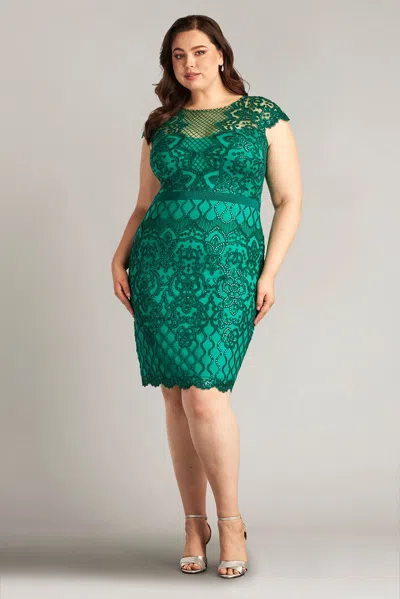 TADASHI SHOJI MIRANDA SEQUIN EMBROIDERED DRESS