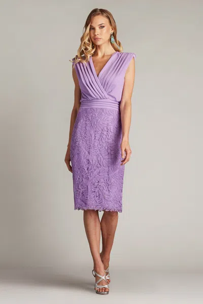 TADASHI SHOJI NEWELL EMBROIDERED BLOUSON DRESS