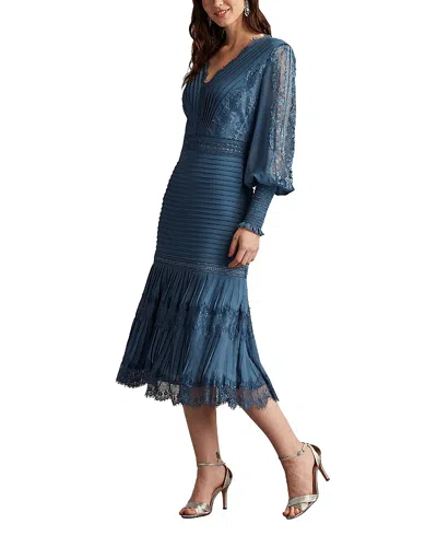 TADASHI SHOJI NYSSA BISHOP SLEEVE DRESS