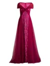 Tadashi Shoji Nyssa Gown In Pink