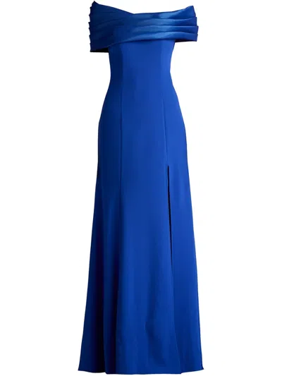 TADASHI SHOJI OFF-SHOULDER MAXI DRESS
