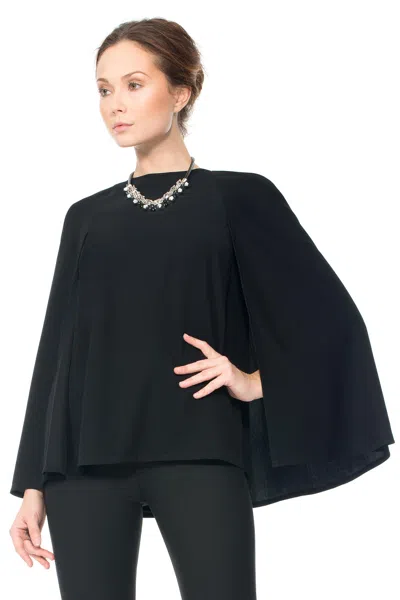 Tadashi Shoji Official Online Boutique Robin Swing Blouse In Black