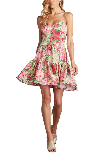 Tadashi Shoji Scout Floral Print Mini Dress