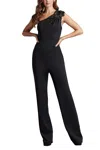 Tadashi Shoji Tilly Embellished One-shoulder Jumpsuit