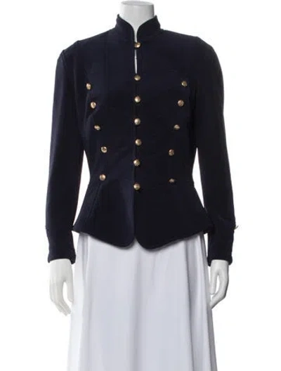 Pre-owned Tadashi Vintage 1990's Blazer In Blue