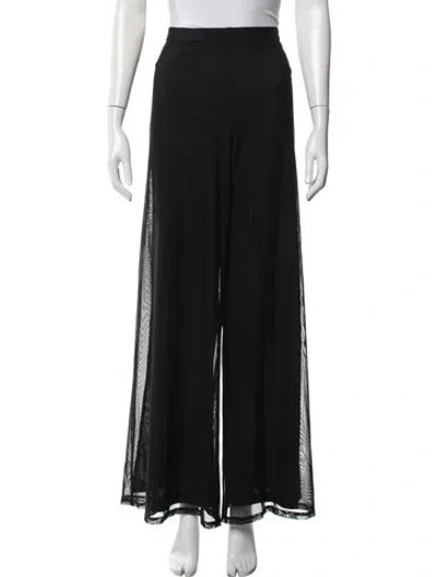 Pre-owned Tadashi Wide Leg Pants In Black