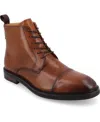 Taft Leather Boot In Honey