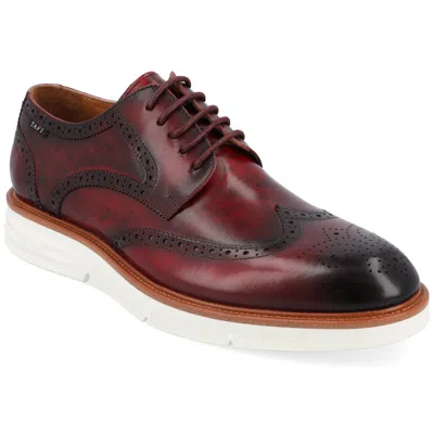 Taft 365 Men's Model 103 Wingtip Oxford Shoes In Oxblood